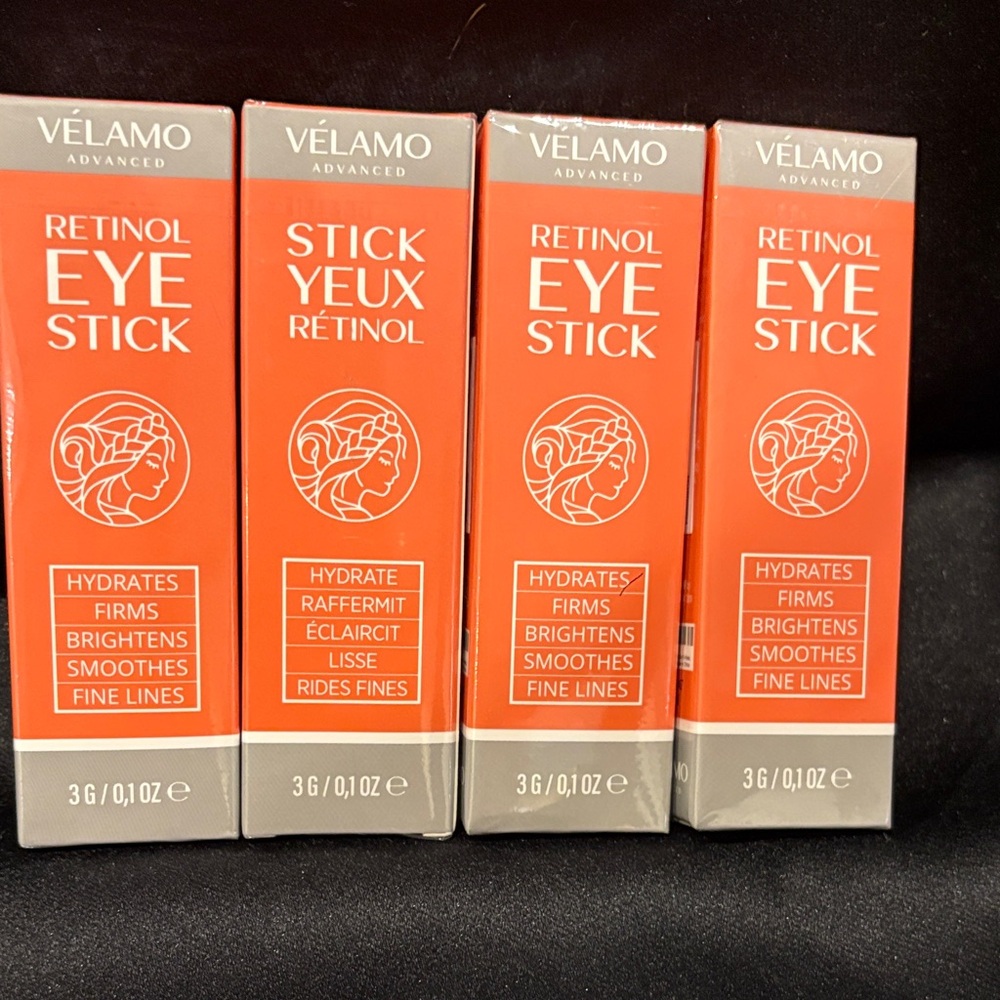 4 Velamo Advanced Retinol Eye Stick - Hydrate Firms Smoothes Fine Lines